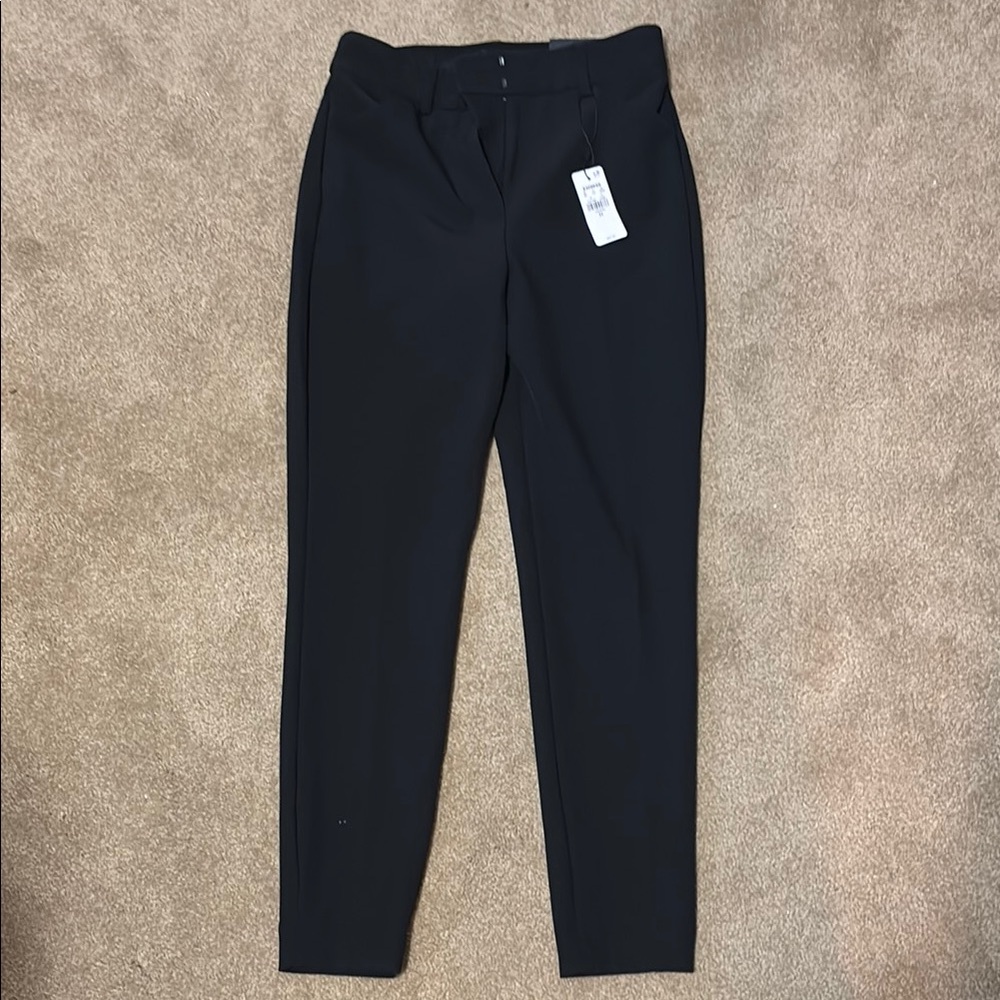 Express Midnight Black Skinny Editor High Rise Pants